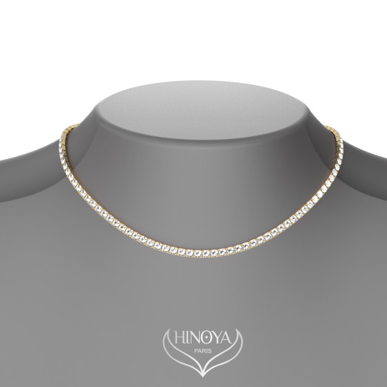 RIVAGE Collier "Rivière" or...