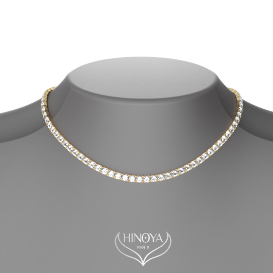 RIVAGE Collier "Rivière" or...