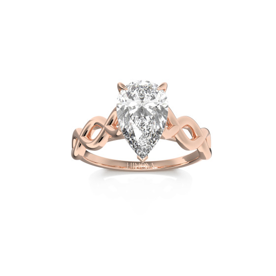 LIEN Poire or rose 18 carats