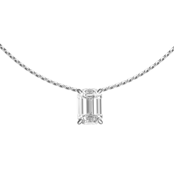 ÉCLAT Emeraude pendentif or...