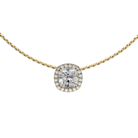 DIVINE Coussin pendentif or...