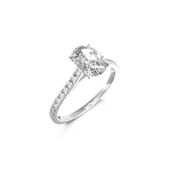 PROMISE Ovale or blanc 18...