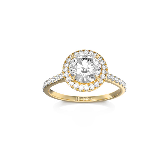 ENLACE Rond or jaune 18 carats
